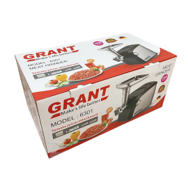 Электрическая мясорубка GRANT 6301 3000W с соковыжималкой для томатного сока (4)