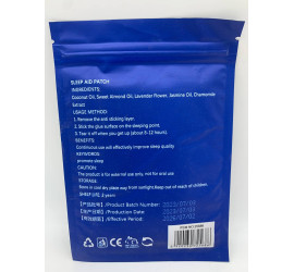 Пластырь для снятия симптомов стресса и тревоги Sleep Aid Patch (1000)